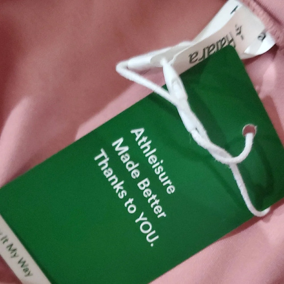 HALARA Pink High-Waisted Cropped Pants - Picture 8 of 9